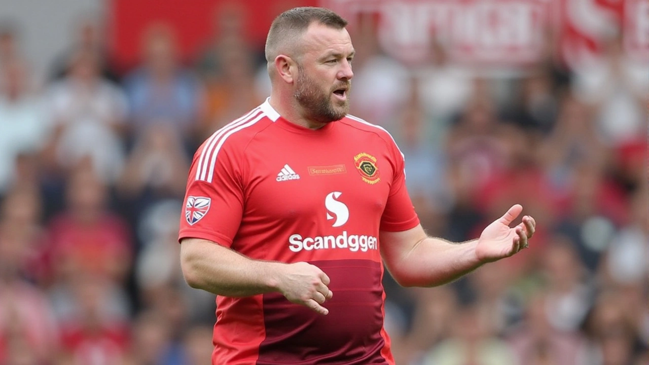 Wayne Rooney's Impressive Free-Kick in Charity Match Sparks Conversations About His Place in Current Manchester United Team