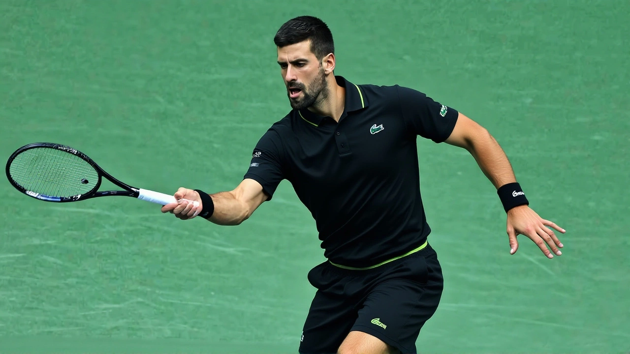 Djokovic’s Down‑the‑Line Winner Electrifies Shanghai Masters Crowd