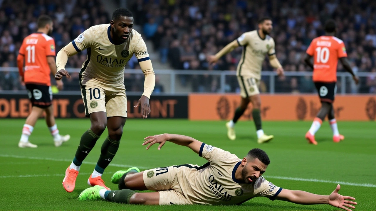 PSG held 1-1 by promoted Lorient in shocking Ligue 1 draw